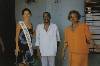 014 (500Wx333H) - Selena is picutred here with Dr.Wendell Abell,a Medical Doctor connected to food for the poor and Mrs.Pearl Barrett, Manager of Community and Housing for the poor to establish a health-care counselling programme for the 94 wards at the glenhope place of s 