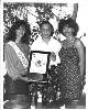 SF 10 (384Wx475H) - Sandra and Erica Aquart Miss Jamaica World 2000 with then Promoter of the Miss Jamaica USA Pageant. 